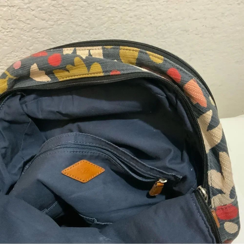 Fossil Blake Abstract Floral backpack multicolor - Picture 9 of 15